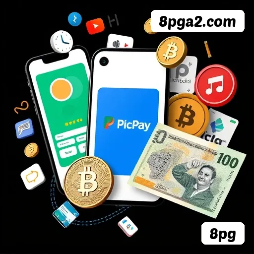 Conta 8pg sincronizada site e app